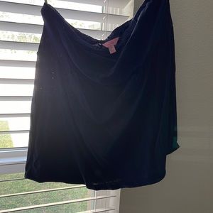 Work once like new navy blue tube top